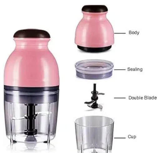 Mini Electric Food Chopper & Blender