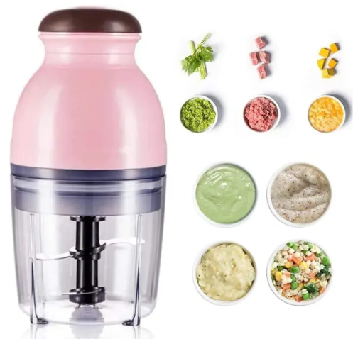 Mini Electric Food Chopper & Blender