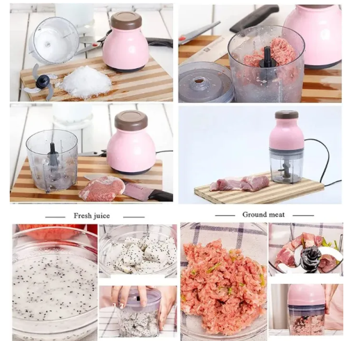Mini Electric Food Chopper & Blender