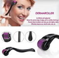 Derma Roller 540 Titanium Needles - Anti-Aging Skin & Hair Growth Tool