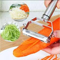 2-in-1 Stainless Steel Vegetable Peeler & Julienne Slicer