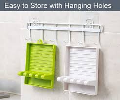 Silicone Spoon Rest & Utensil Holder with Hanging Holes