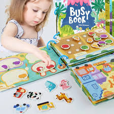 Baby Busy Book - Educational Activity Book for Toddlers