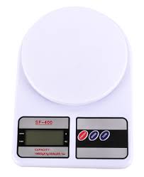 Digital Kitchen Scale SF-400 - 10kg Capacity with LCD Display