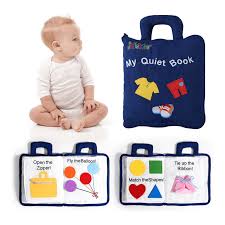 Baby Quiet Book - 12 Themes Educational Activity Book