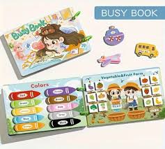Baby Busy Book - Educational Activity Book for Toddlers