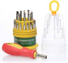 31pcs / 45pcs Precision Screwdriver Bit Set - Multi-Function Repair Tool Kit with Case
