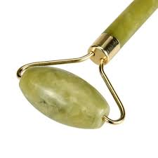 Jade Roller & Gua Sha Set - Natural Stone Face Massager